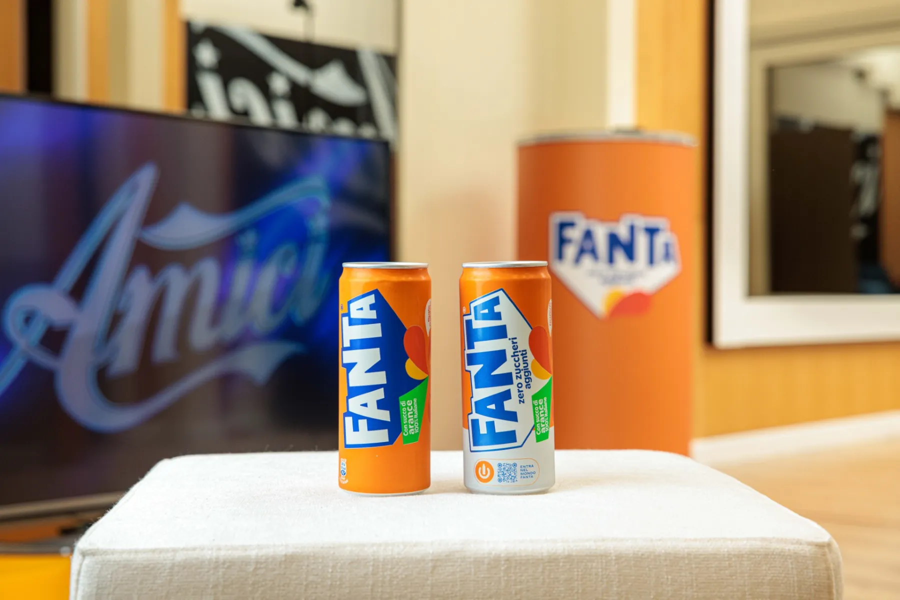 Fanta adv partner di Amici. Strategia integrata tra TV, social e in-store